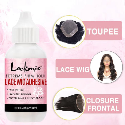 Lockmio Waterproof Lace Wig Glue & Remover Styling Kit