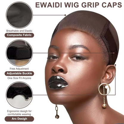 HD Lace Front Wig Grip Cap | Non-Slip Breathable Wig Cap