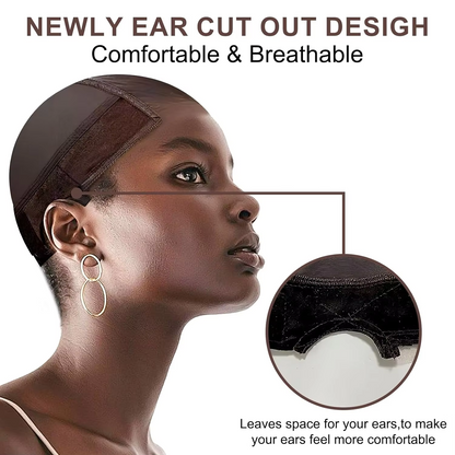 HD Lace Front Wig Grip Cap | Non-Slip Breathable Wig Cap